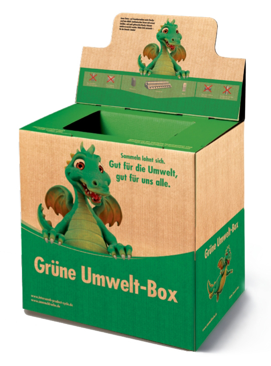 Der Sammeldrache - Grüne Umwelt-Box