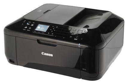 Die Abbildung zeigt einen Tintenstrahldrucker von Canon